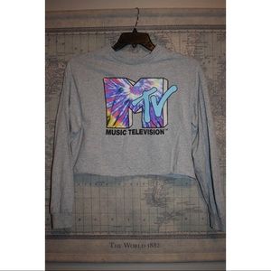 MTV Cropped Graphic Tee